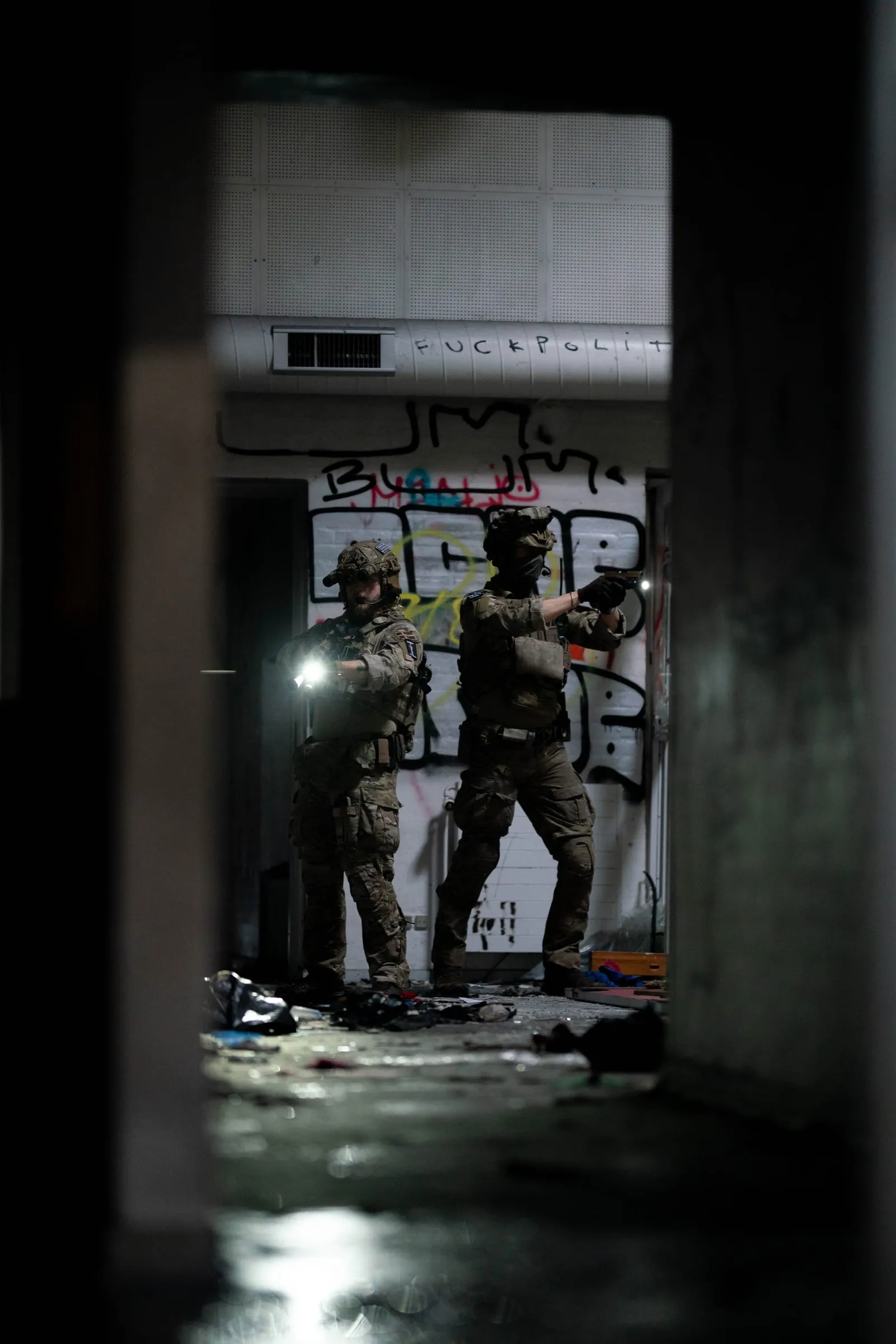 Kampagnefoto: Selvindkøbt.dk — Nat-øvelse i Brabrand, foto 3 af 13