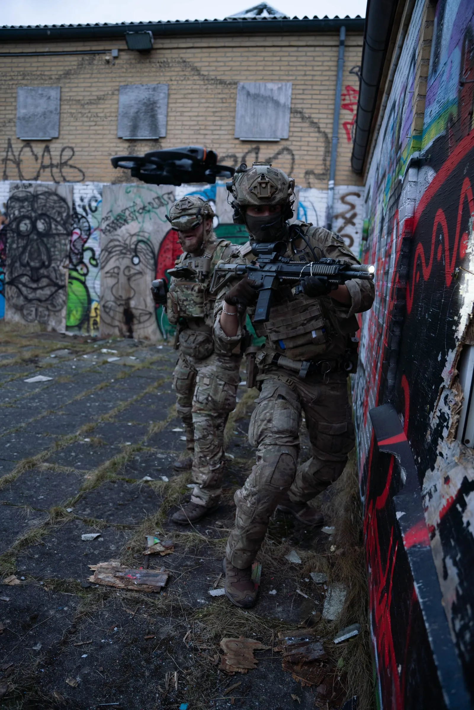 Kampagnefoto: Selvindkøbt.dk — Nat-øvelse i Brabrand, foto 13 af 13